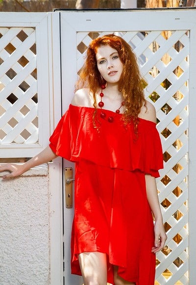 Heidi Romanova in Red from Femjoy