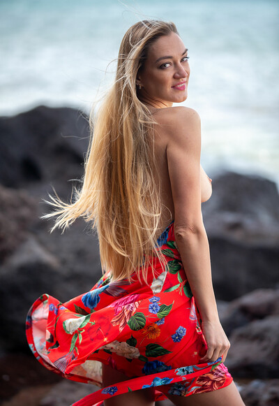 Nicole Fox in Windswept Beaches from Femjoy