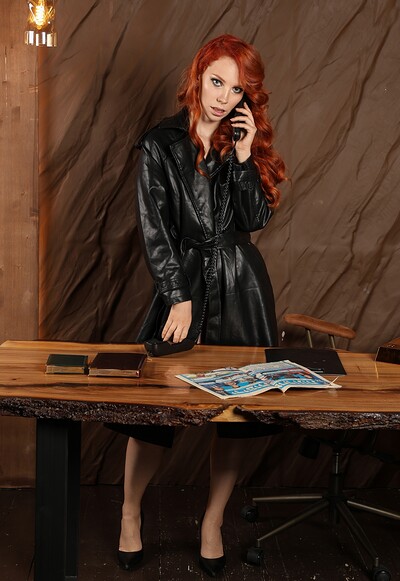 Klementina in Business Woman from Femjoy