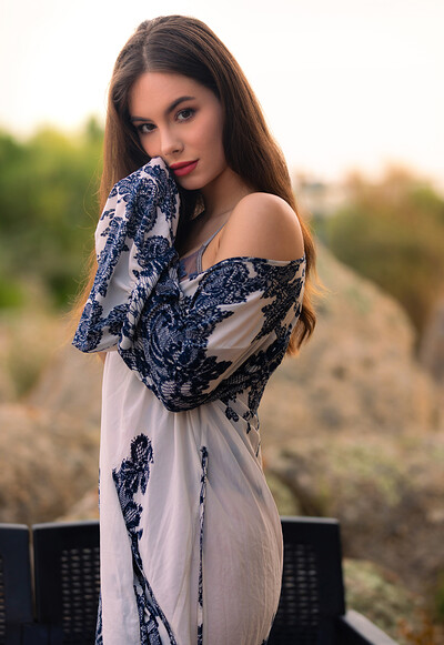 Liz Ocean in Balcony from Femjoy